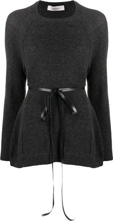 Valentino Garavani Ribbon Belted Jumper