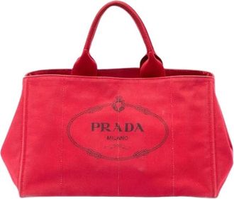 Prada Pre-owned Satchel - Dames - Vintage Shopper - Rood - ONE Size - Vintage
