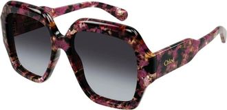 Chlo&eacute; Sunglasses, female, Multicolor, 56 MM, Gayia Ch0154S Sunglasses