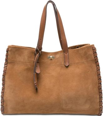 Anya Hindmarch Mortimer Braided-detail Leather Tote Bag