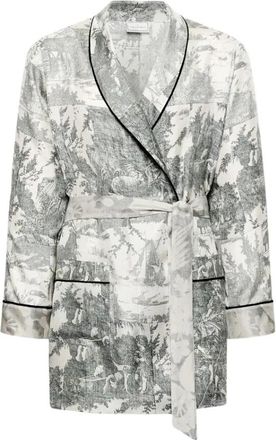 Pierre-Louis Mascia Aloegum Badjas - Dames - Badjassen - Grijs - ONE Size - Nachtkleding