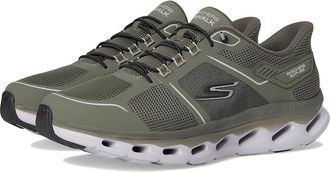 Skechers Go Walk Glide Step 2.0 Elektra Hands Free Slip-Ins Womens Walking Shoes Olive : 10.5 B - Medium, Textile