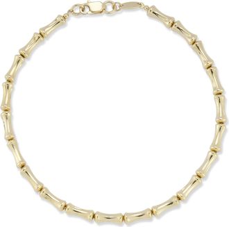Ember Fine Jewelry 14K Gold Bamboo Bracelet