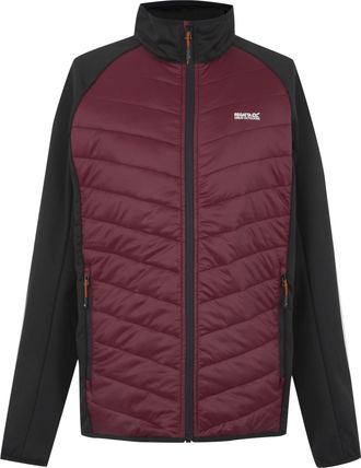 Regatta Mens Sacramento 3 in 1 Waterproof Jacket (Dark Maroon/Black) - Size Small