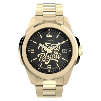 Timex X Fortnite Essex Quartz Black Dial Mens Watch TW2Y47200