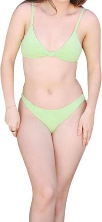Dippin' Daisy's Swimwear Palma Bikini Bottom In Green Tea