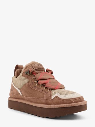 UGG Womens Suede And Nylon Lowmel Sneakers Brown Carry Over Trainers