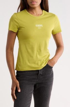 AllSaints Burman Graphic T-Shirt in Unity Green at Nordstrom Rack, Size X-Small