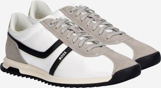 HUGO BOSS Mens Sneakers Zayn White Trainers