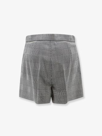 Max Mara Womens Shorts Mxmagoraio Virgin Wool Black