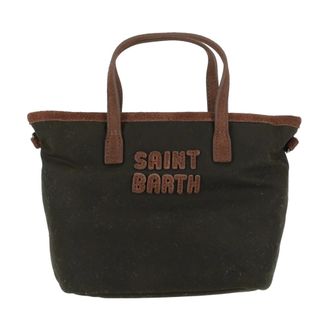 MC2 Saint Barth Handtas met schouderband - unisex - Tassen - Groen - Maat: ONE Size