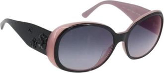 Chanel Pre-owned Accessories, female, Pink, Size: ONE SIZE Pre-owned Vintage Sunglasses