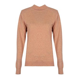 Guess Gebreide coltrui - Dames - Truien - Beige - Maat: XS