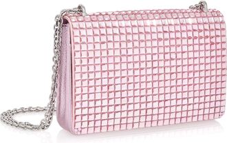 Judith Leiber Cricket Squares Pink