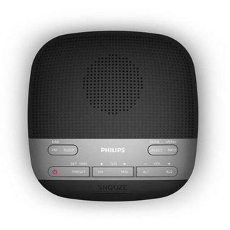 Philips TAR3505/12 Radio Sveglia Digitale dab/fm lcd 40 Stazioni Nero Grigio