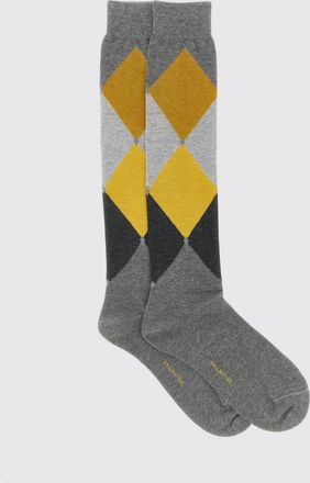 Ballantyne Calze Ballantyne in cotone stretch con rombi jacquard