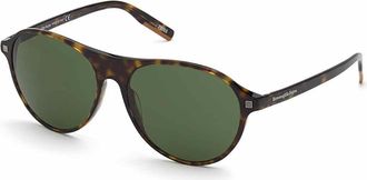 Ermenegildo Zegna EZ0168 52N Mens Sunglasses Tortoiseshell Size 58