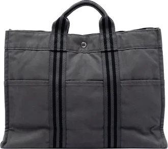 Herm&egrave;s Pre-owned Hermes Canvas Fourre Tout MM Ladies 4QZARC1YRPE6TWA5