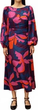 FRNCH Stendhal Dress In Geo Flowers