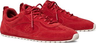 Tory Burch Field Sneaker in Toucan Red at Nordstrom, Size 10.5