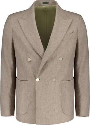 Autore Giacca Malekcod - - Suits - Uomo - Beige - S