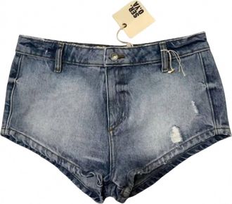 SER.O.YA Womens Nancy Micro Denim Shorts In High Tide