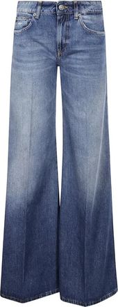 Dondup Elegante Denim Jeans voor Vrouwen - Dames - Loose Fit Jeans - Blauw - W29 - Denim - Jeans