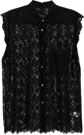 JNBY Camicia smanicata - Nero