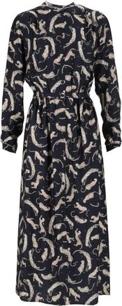 Forte_Forte Vestido Camisero de Sat&eacute;n Royal Leopard - Dresses - Mujer - Multicolor - M