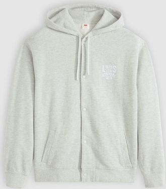 Levi's Heren Levis Alder Bomber Sweatshirt in grijs