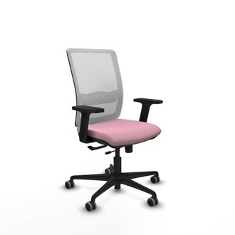 Piqueras y Crespo Piqueras Y Crespo Silla De Escritorio Haches Rosa Tela 65mm