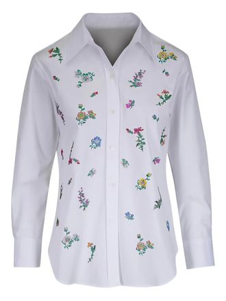 Libertine - Libertine Joy & Mirth floral shirt - White