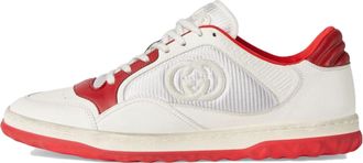 Gucci Mac80 Embroidered Sneakers White Red 749896-AAB79-9150