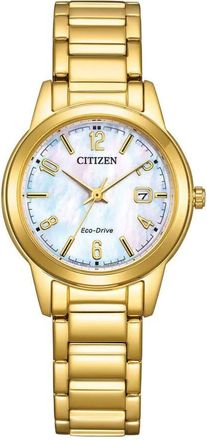 Citizen Classic Gold-tone Eco-Drive Ladies Watch FE1242-78D