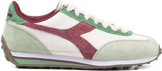 Diadora Rally su&egrave;de sneakers met vlakken - Groen