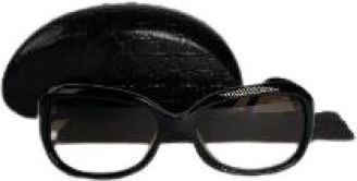 Celine Pre-owned Plastic Zonnebril - Dames - Vintage Accessoires - Zwart - ONE Size - Vintage