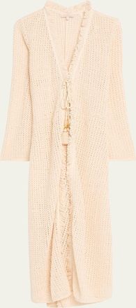 Ramy Brook Crochet Fatima Maxi Dress