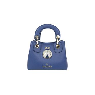 Braccialini Beth Jewels - Dames - Mini tas - Blauw - ONE Size - Tweed - Tassen