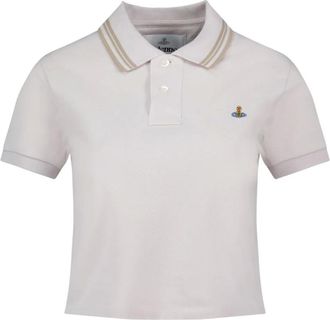 Vivienne Westwood Polo Shirts, female, Purple, M, Mini Classic Polo