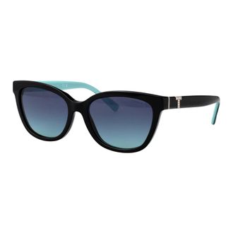 Tiffany & Co. Stijlvolle zonnebril met model 0Tf 4237B - Dames - Zonnebrillen - Zwart - 55 MM - Accessoires