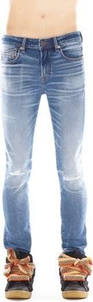 Cult of Individuality Punk Ripped Super Skinny Jeans in Reid at Nordstrom Rack, Size 33