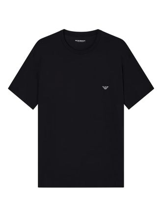 Emporio Armani T-shirt met logo - Zwart