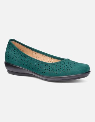 Hotter Womens Livvy II Womens Pumps - Green - Size: 4.5