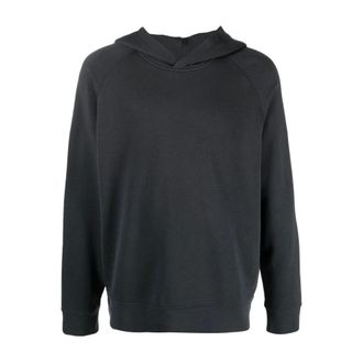 Vince Black Popover Hoodie Jumper