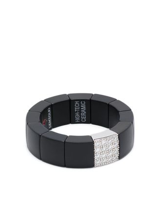 Roberto Demeglio 18kt witgouden ring - Zwart