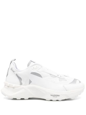 Valentino Garavani True Act sneakers - men - Fabric/Calf Leather/Rubber/Fabric - 45 - White