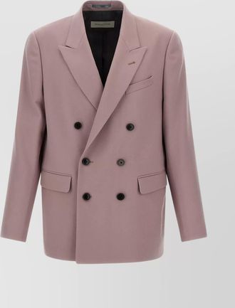 Dries Van Noten double-breasted blazer notch lapels