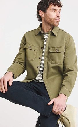 Jacamo Twill Overshirt