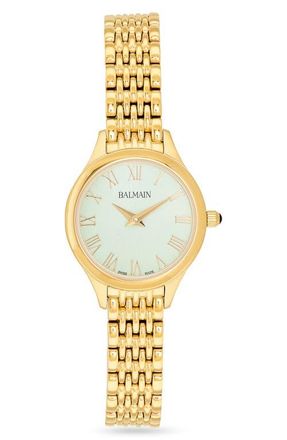 Balmain de Balmain Bracelet Watch, 25mm in Yellow Gold Pvd Coating at Nordstrom