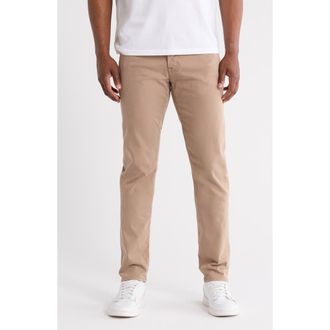 AG - Adriano Goldschmied Tellis Stretch Sateen Modern Slim Pants in New Cork at Nordstrom Rack, Size 38 X 34